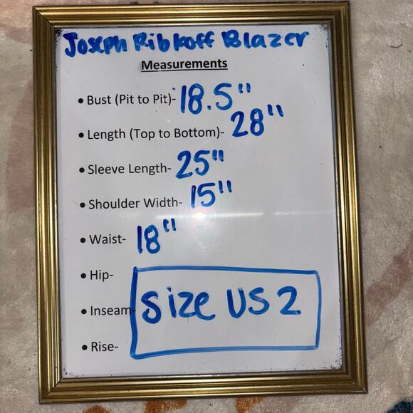 Joseph Ribkoff Tropical Leaf Print Blazer Jacket – Size 2 - Picture 15 of 15